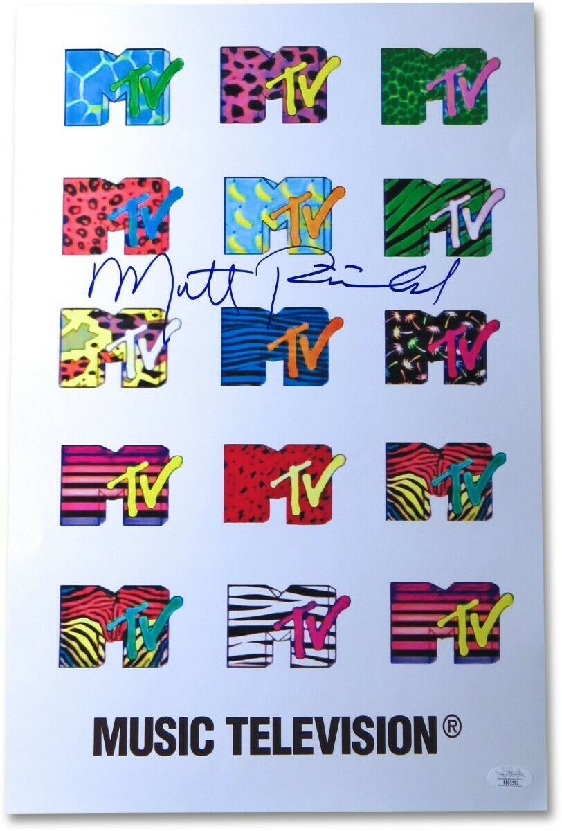 Matt Pinfield Signed Autographed 12X18 Photo Poster painting MTV 120 Minutes JSA PP05592