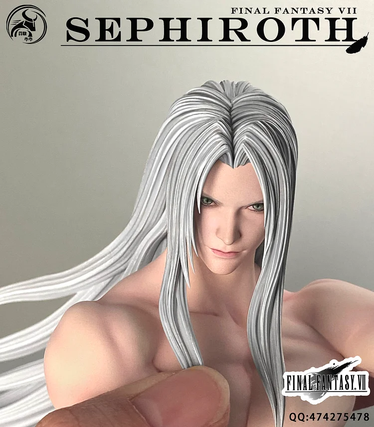 IuIu 💬 on X: sephiroth statue at the square enix store.lemme  talk to u  / X