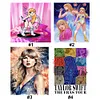 (Multi Style)Taylor Swift-Full Embroidery 3 strands 11CT Stamped Cross Stitch-45*45CM