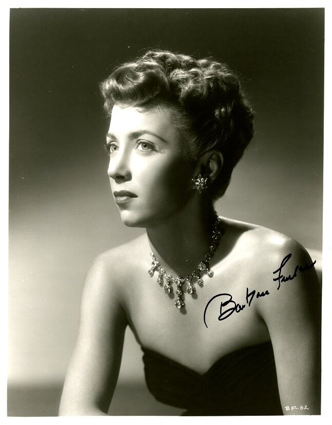 Radio, Film & TV Actress BARBARA FULLER Signed Photo Poster painting