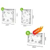 🔥Best-seller mondial🍗 Offre &agrave; dur&eacute;e limit&eacute;e ! Achetez-en 3, obtenez-en 2 gratuits🥦Sacs de conservation refermables en aluminium r&eacute;utilisables