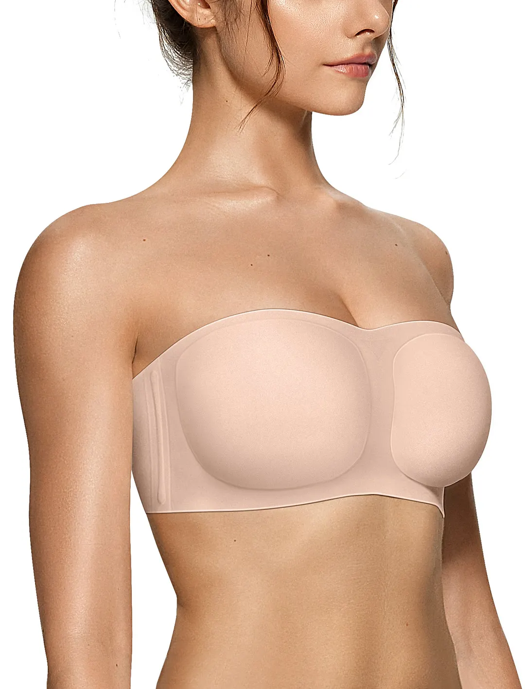 Strapless Non Slip Bandeau Jelly Bra