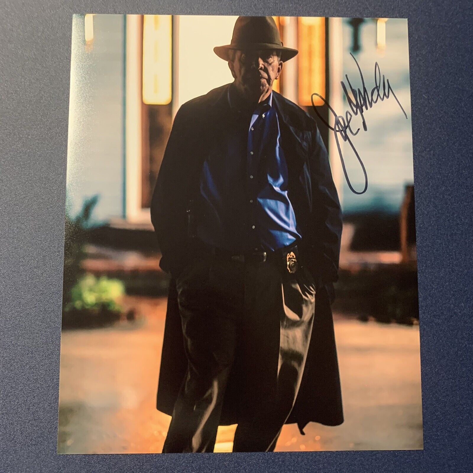 JOE KENDA HAND SIGNED 8x10 Photo Poster painting AUTOGRAPHED DETECTIVE HOMICIDE HUNTER COA