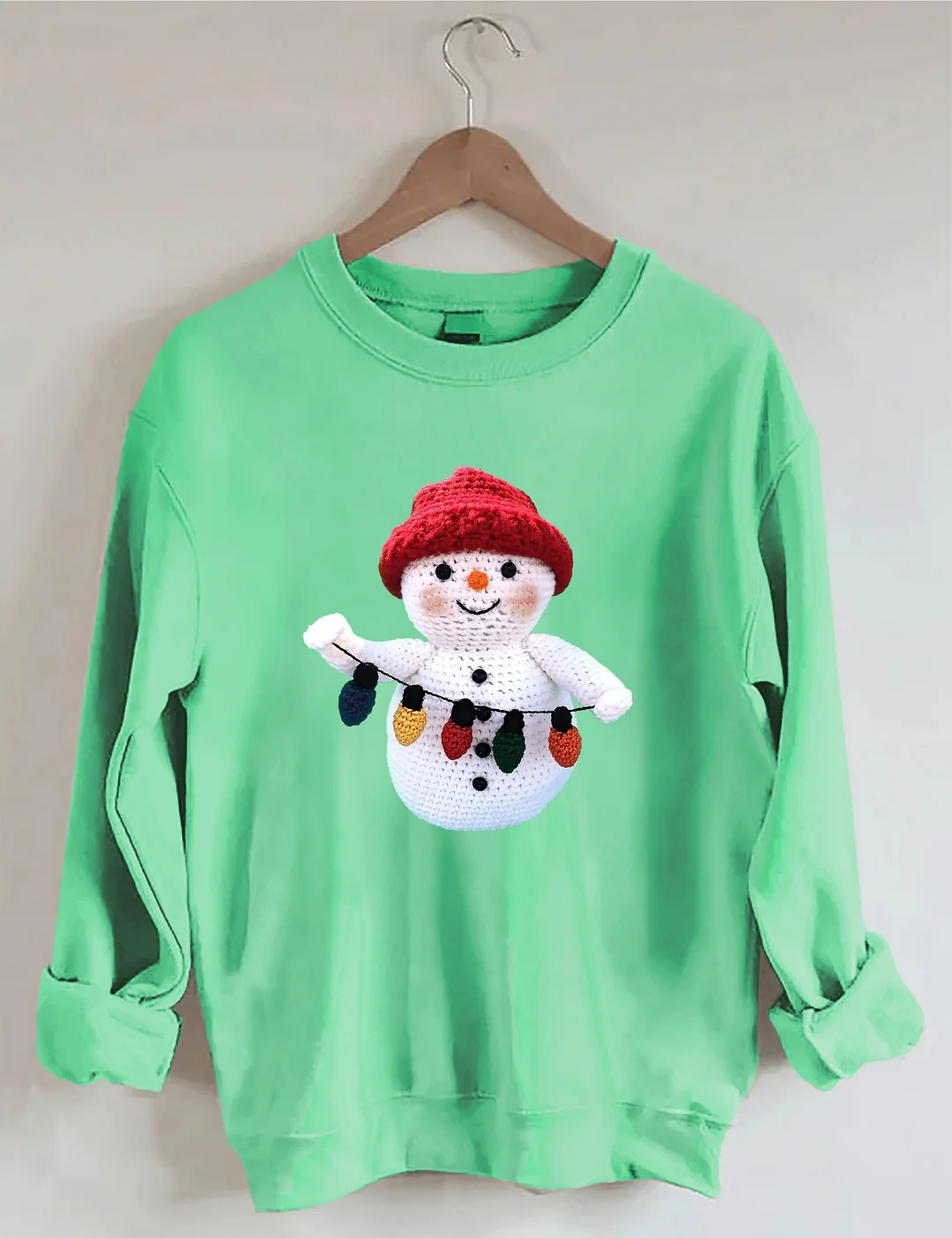 Christmas Snow Man Sweatshirt