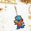 Diamond Painting Double Sided Dinosaur Letters Y Keychain Pendant