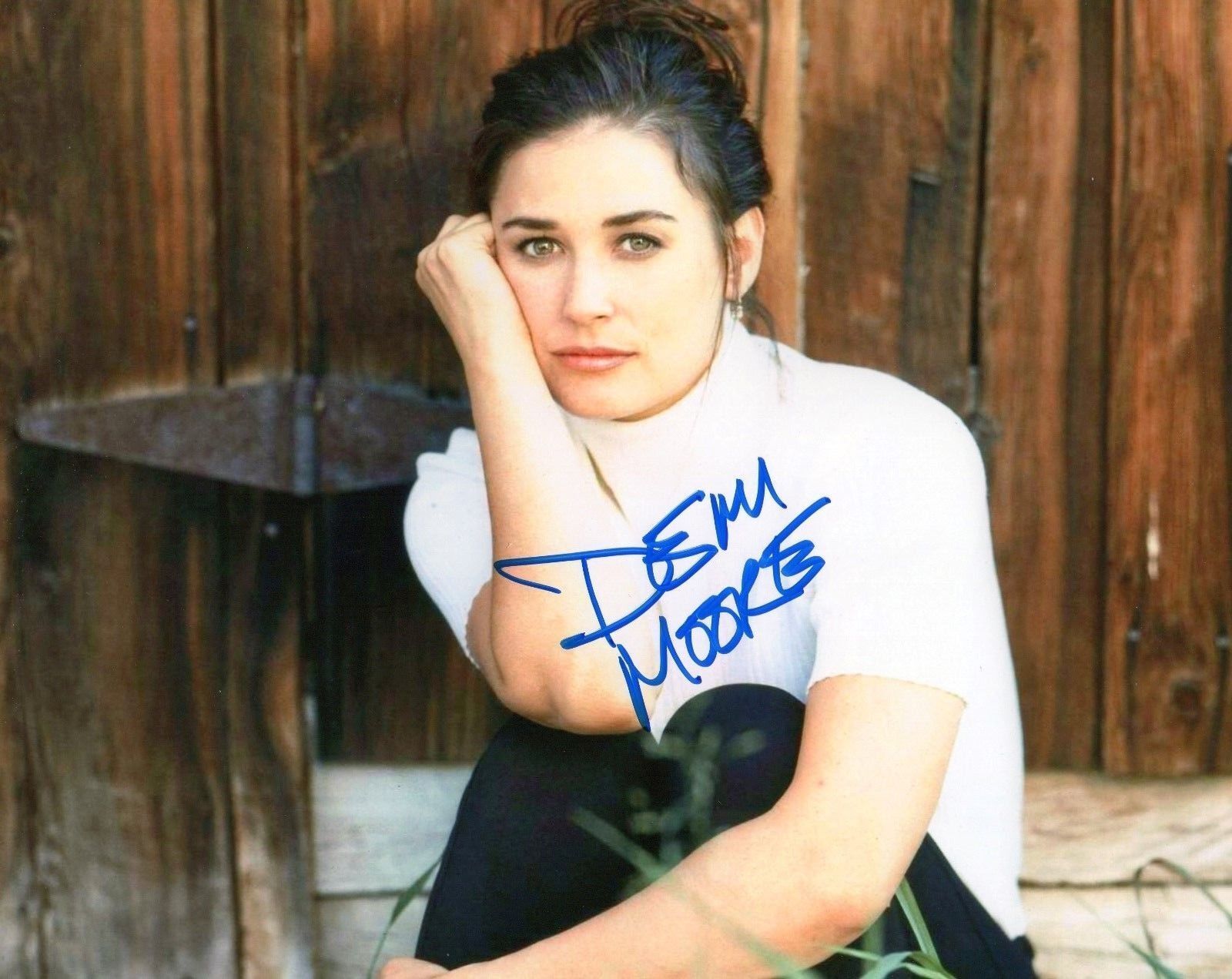 DEMI MOORE AUTOGRAPHED SIGNED A4 PP POSTER Photo Poster painting PRINT 5