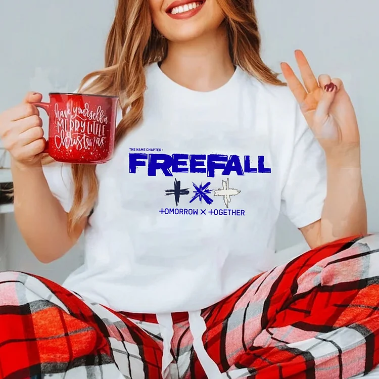 TXT Album The Name Chapter: FREEFALL Logo Classic T-shirt