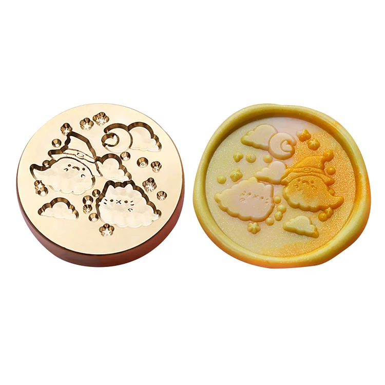 Diy Sealing Wax Seal Head With Special-Shaped Seal Wax gbfke