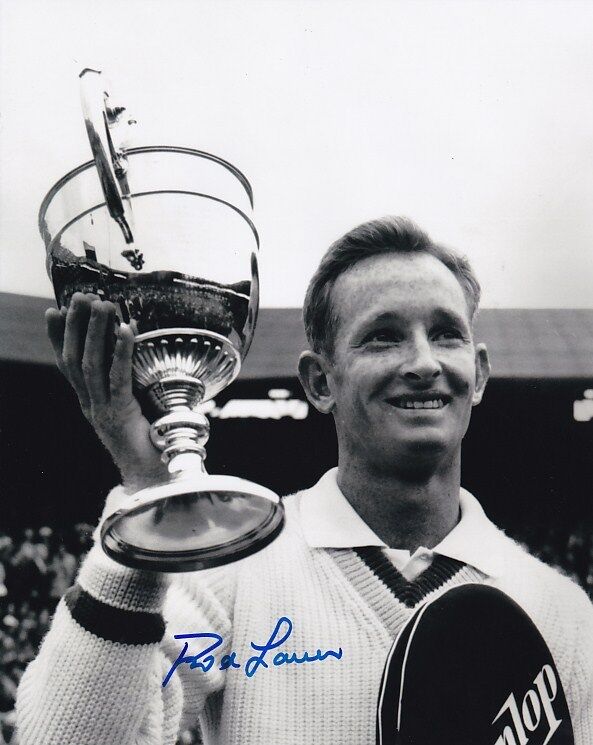 ROD LAVER Signed Autographed TENNIS Photo Poster painting