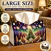 Large Size DIY Starry Christmas Forest Diamond Painting Tissue Box