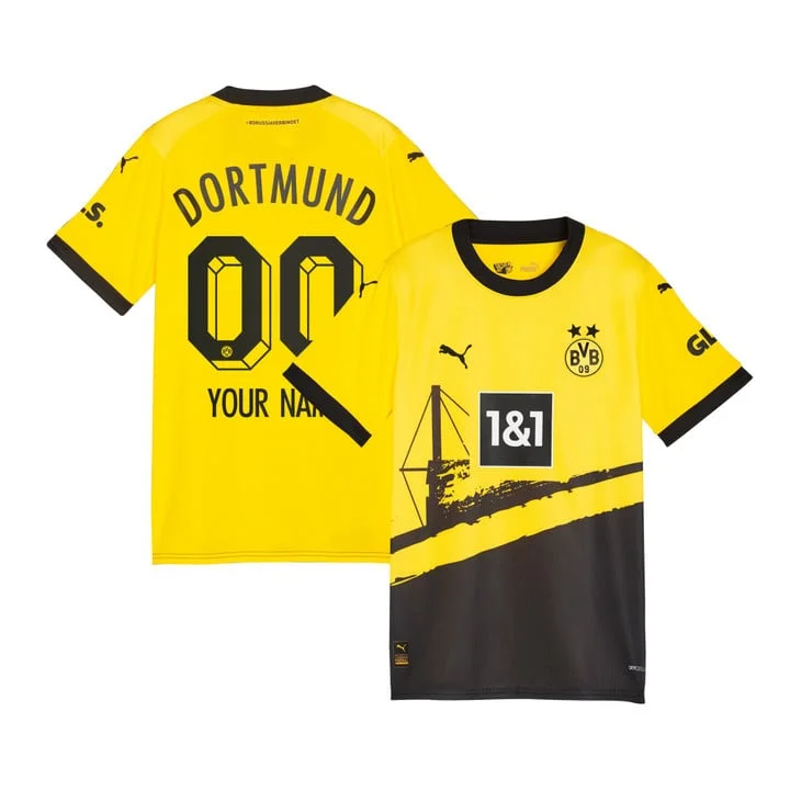 Borussia Dortmund Home Trikot 2023-2024 ( Aufdruck Dein Name )