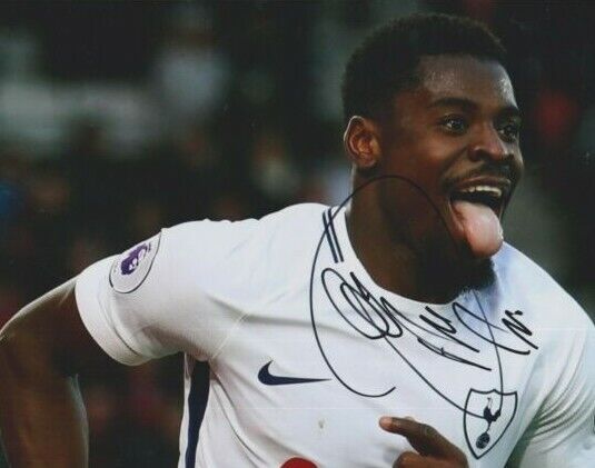 Serge Aurier **HAND SIGNED** 8x10 Photo Poster painting ~ Tottenham FC ~ AUTOGRAPHED