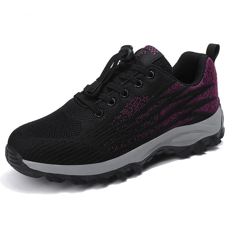 Canrulo Shoes for Women Sneakers Mesh Breathable Casual Female Flats Light Lace-Up Walking Running Shoes Woman Vulcanize Shoe