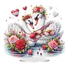 DIY Swan Acrylic Special Shape Diamond Painting Desktop Ornaments
