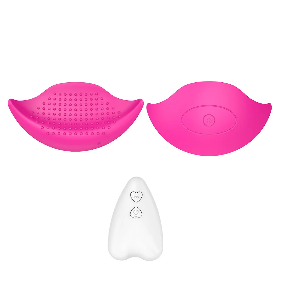 Wireless Remote Control Vibrating Breast Massager Nipple Stimulator - Rose Toy
