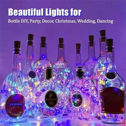 Bottle Lights ( Battery Included - Replaceable )