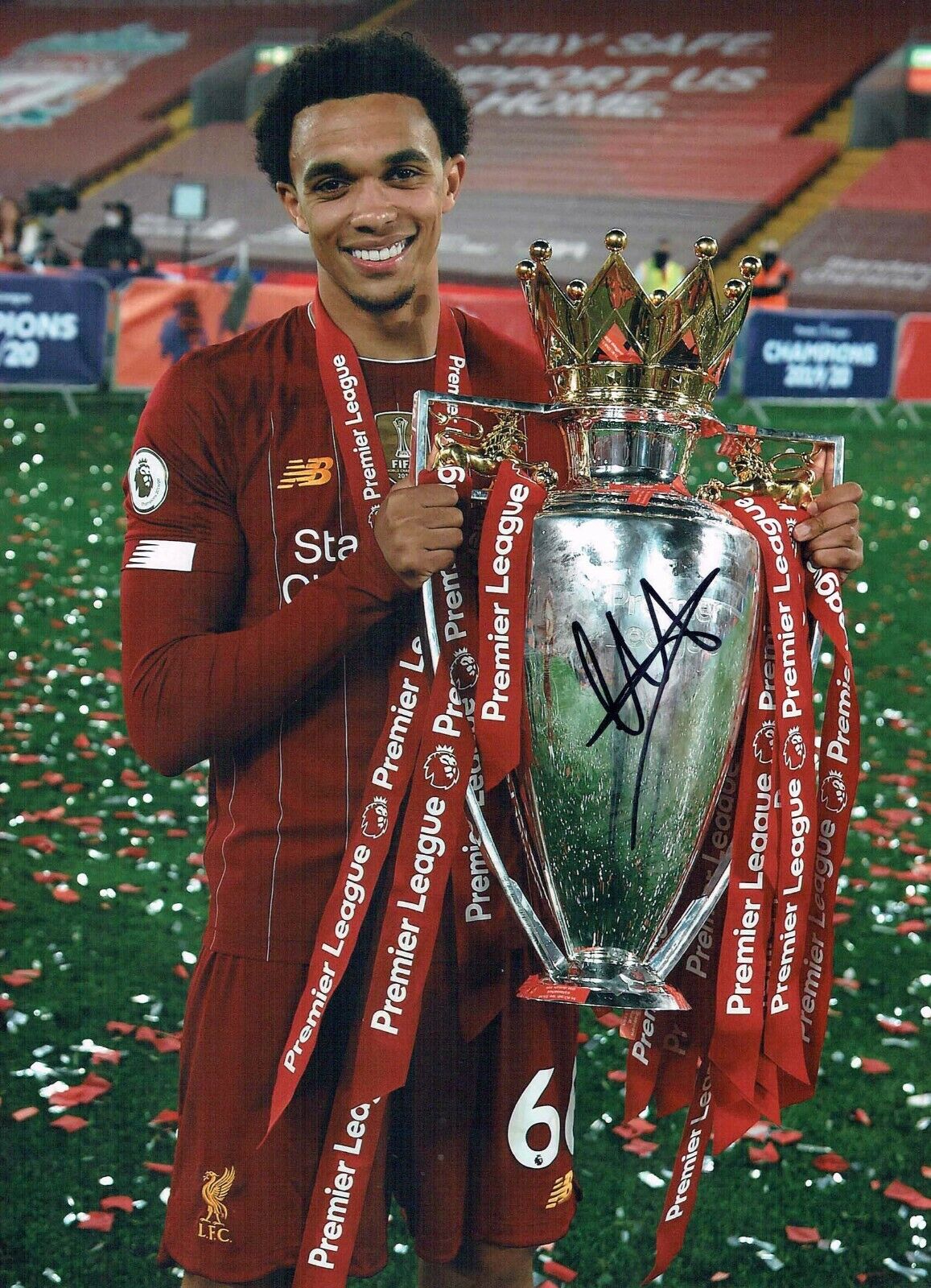 Trent ALEXANDER-ARNOLD Signed Liverpool 16X12 Premier League Photo Poster painting AFTAL RD COA