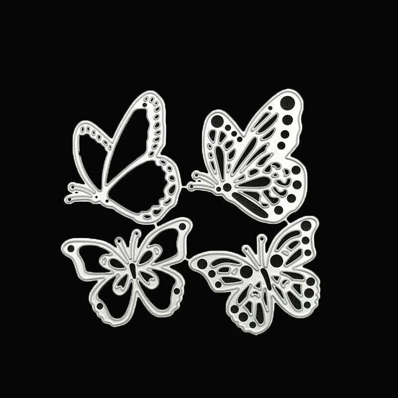 Craft dies metal cutting dies cut die Making Christmas Card Scrapbooking Cards Layered Butterfly 3D 712