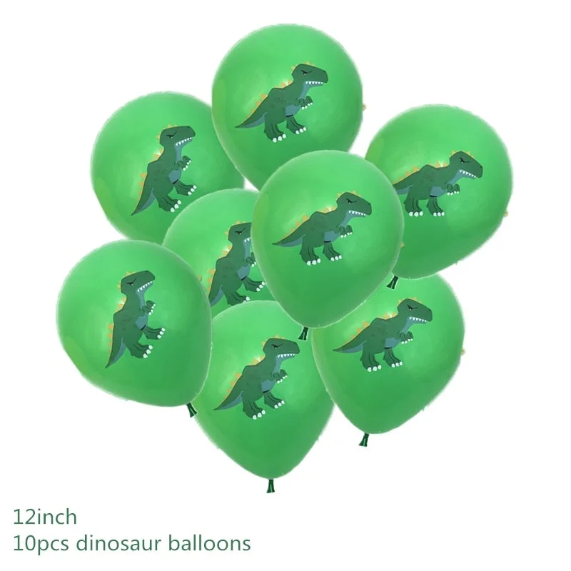Dinosaur Party Supplies Dinosaur Balloons Paper Garland for Kids Boy Birthday Party Decoration jurassic world jungle party decor
