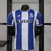 Joyfball 2025/2026 Player Version Porto Home Football Jersey（The player version jersey is a bit tight, please pay attention to the size selection）