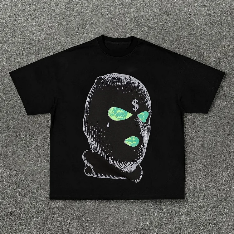 Casual Hip-Hop Trendy Short-Sleeved T-Shirt