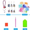 6Pcs DIY Diamond Painting Owl Keychain
