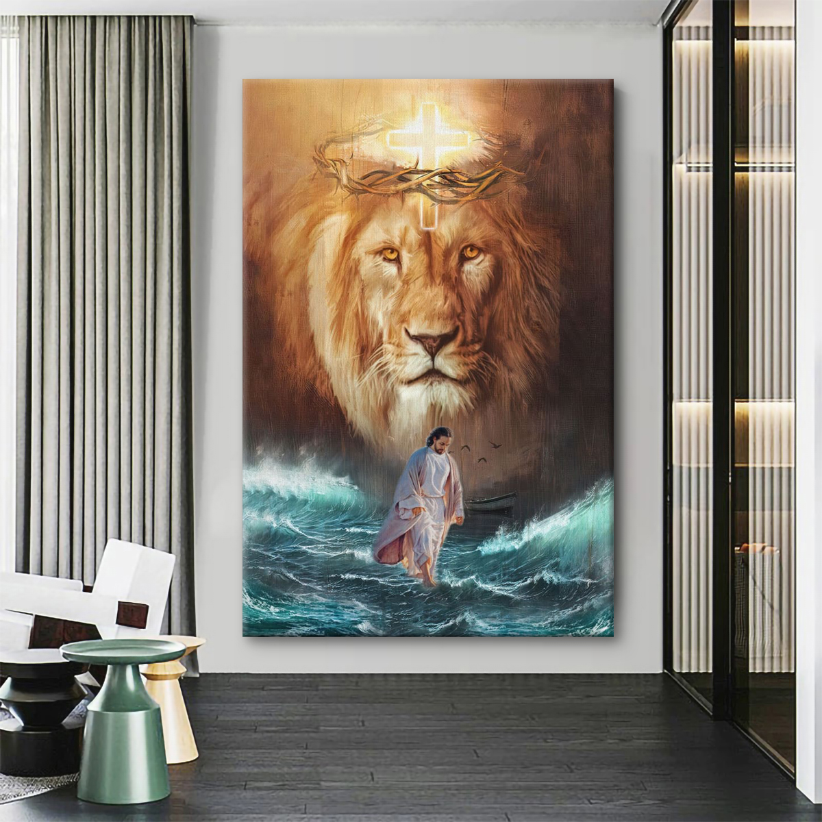 Lion Canvas Wall Art