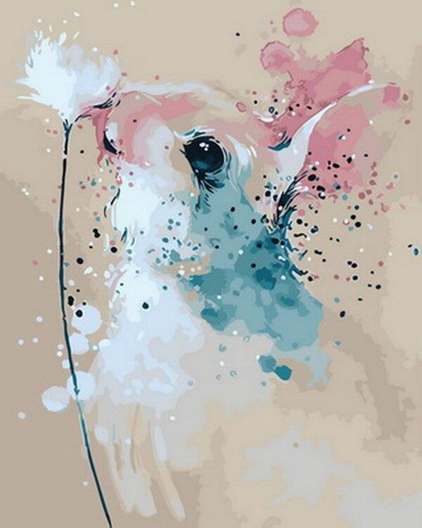 

Bunny Rabbit – Paint By Numbers - 40*50CM, 501 Original