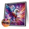 >SALE<5D DIY Full Round Drill Diamond Painting Hawk Kit Home Decoration 30x30cm