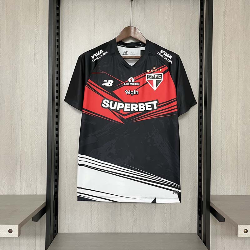 2025-2026 Sao Paulo Goalkeeper All Sponsor Football Shirt 1:1 Thai Quality- Maxi Kit