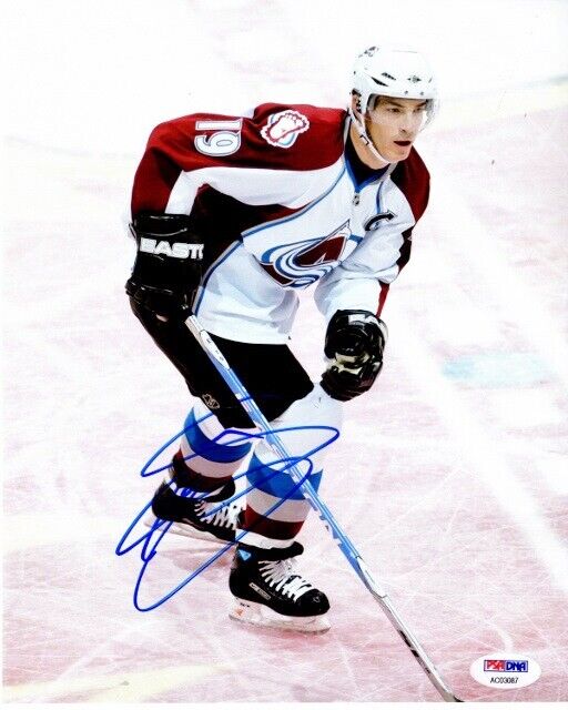 Joe Sakic Signed Autographed Colorado Avalanche 8x10 Photo Poster painting - 2x Champs + PSA/DNA