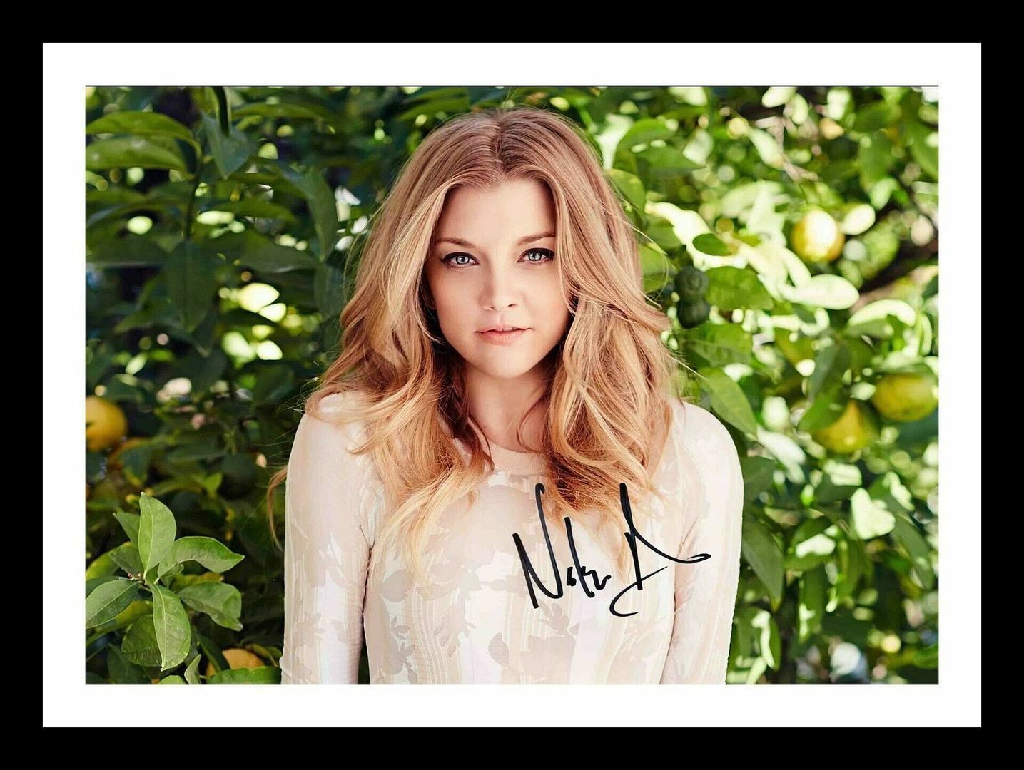 Natalie Dormer Autograph Signed & Framed Photo Poster painting