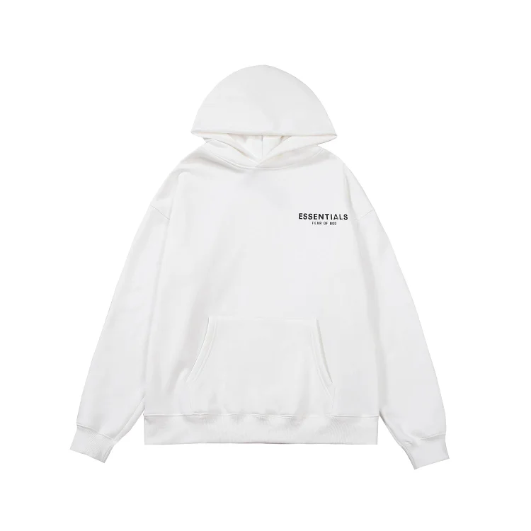 Fog Fear of God Hoodie Hoodie Brushed Hoody Male Baggy Coat