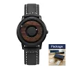 Magnetic Suspension Ball Bearings Without Pointers Wormhole Concept Men's Watch