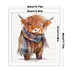 (US Local)Cute Yak-14CT Counted Cross Stitch Kit(40x45cm)