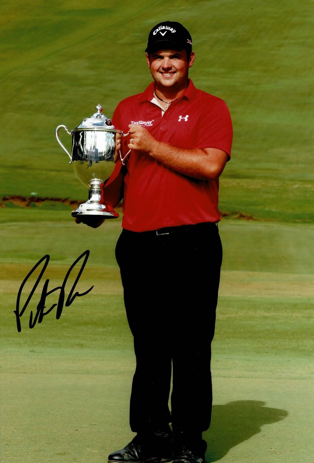 Patrick Reed Signed 12X8 Photo Poster painting Masters Winner AFTAL COA (3090)