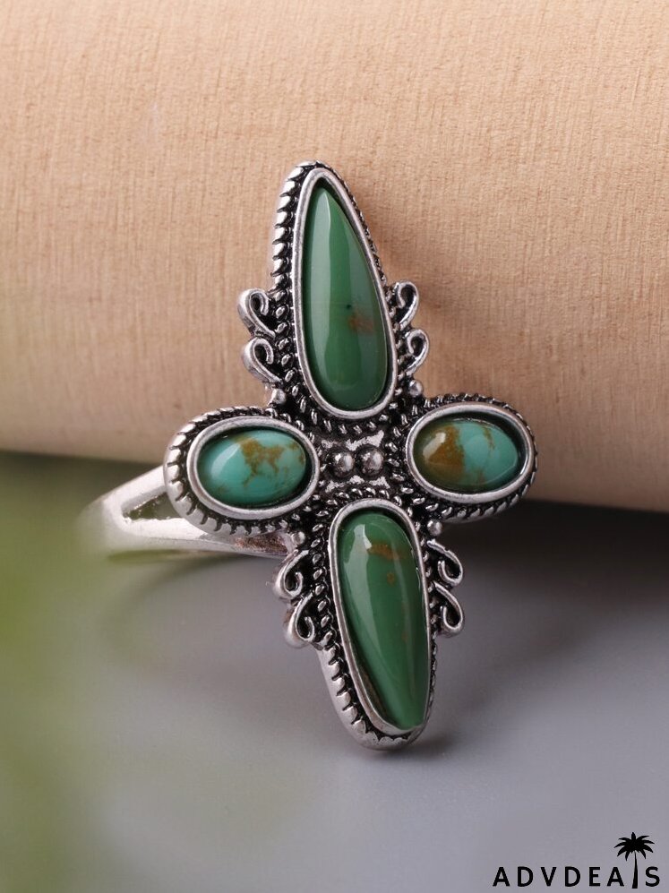 Gemstone Decor Ring