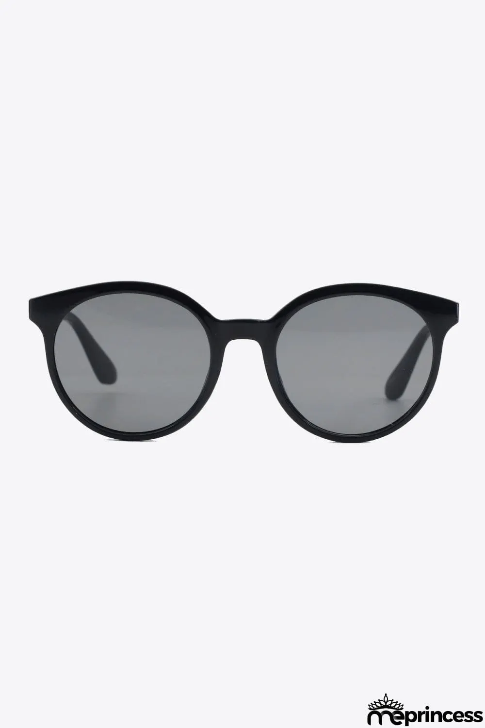 Round Full Rim Polycarbonate Frame Sunglasses