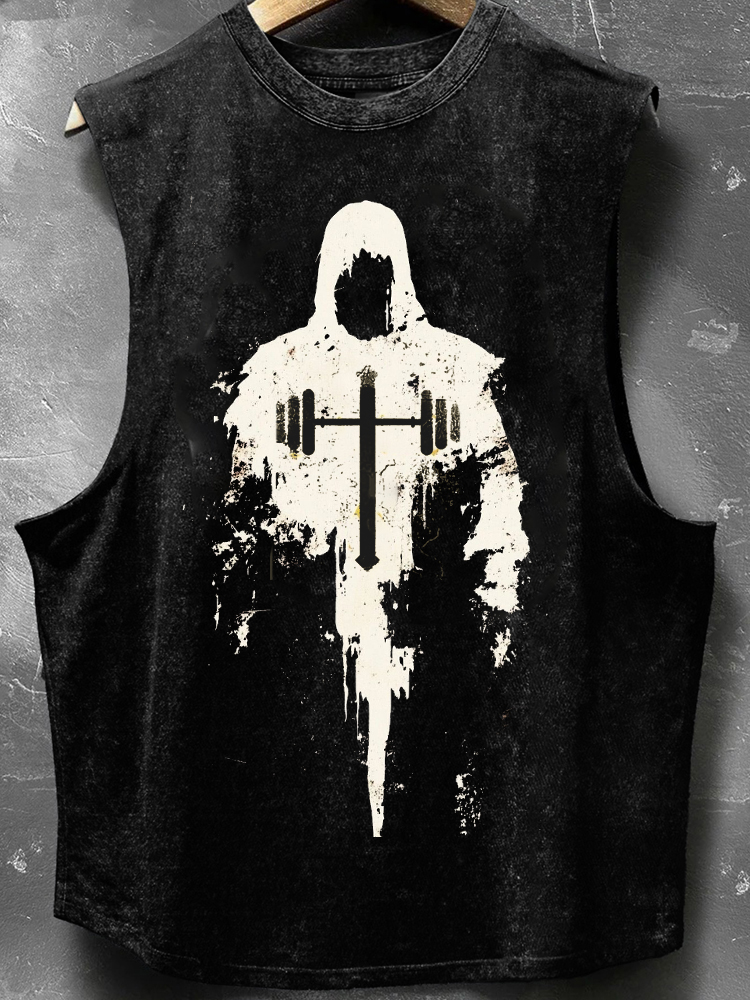 Creed Fitness Pure Cotton Washed Tank Top / Rvogue / Rvogue