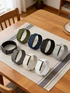 Nylon Stretchy Sport Strap Compatible for Amazfit Breathable Adjustable Replacement Wristbands Straps for Men Women Workouts and Daily Wear