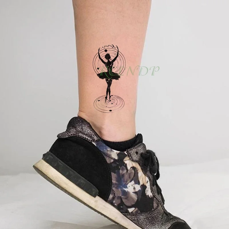 Waterproof Temporary Tattoo Stickers Cross Tribal Totem Fake Tatto Flash Tatoo Tatouage Neck Hand Back Foot for Girl Women Men