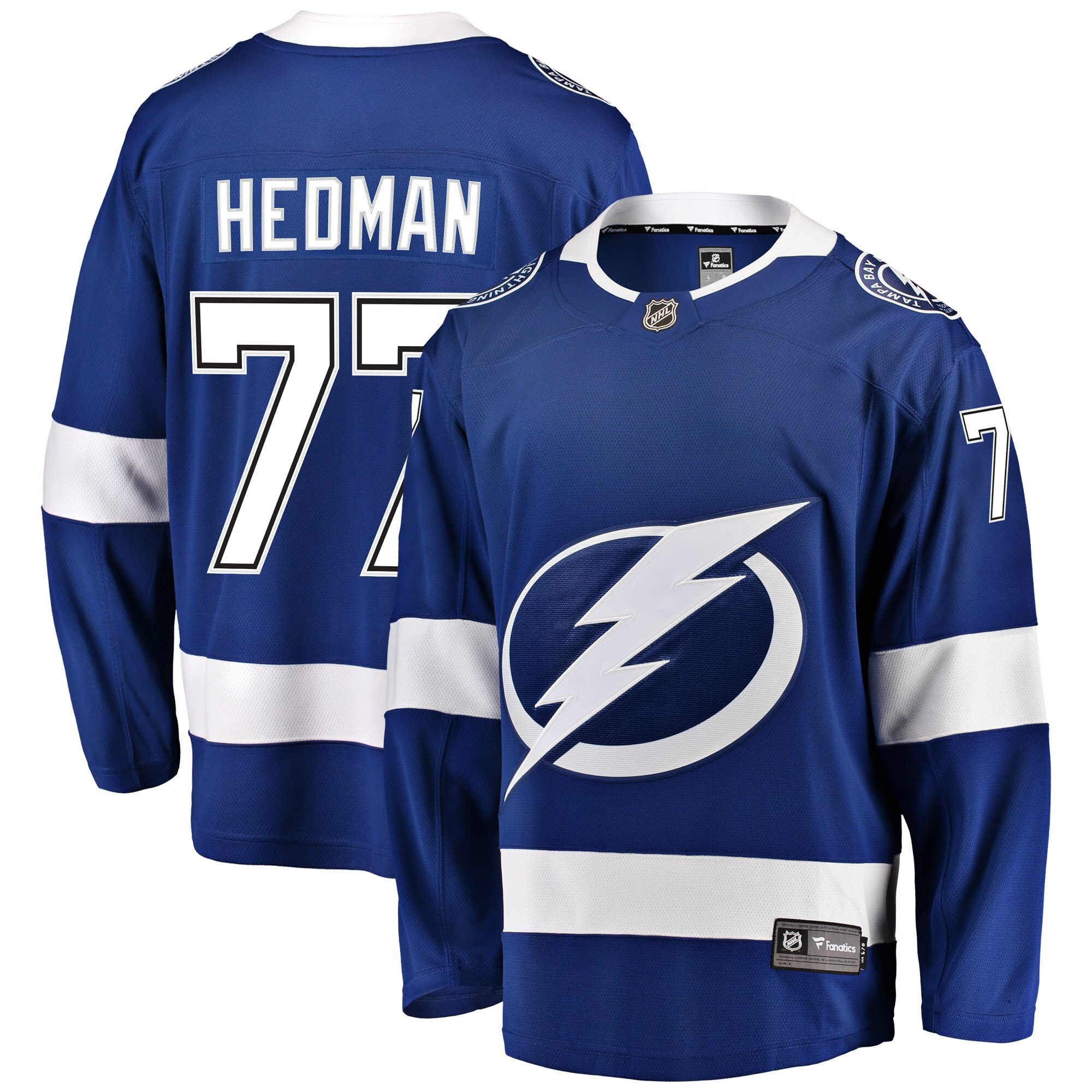 Victor Hedman Tampa Bay Lightning Fanatics Home Breakaway   Jersey &ndash; Blue mysite
