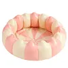 Inflatable Swimming Pool Blow-Up Pool Portable for Indoor Outdoor (Pink 120#)