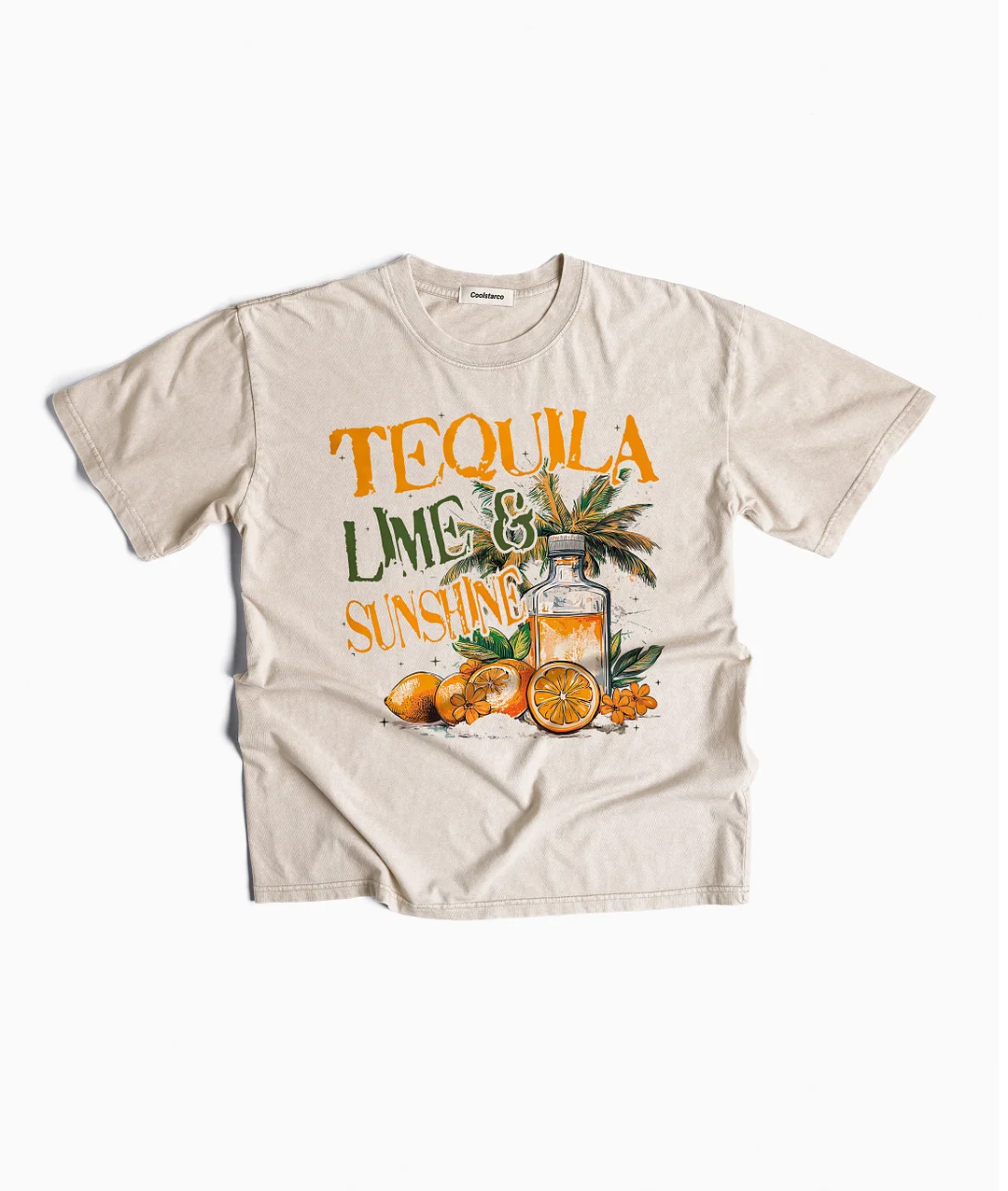  Tequila Lime Washed T-shirt