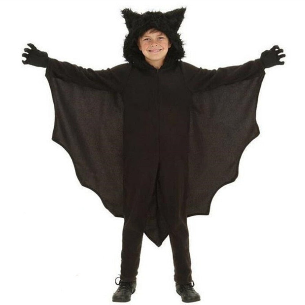 Vampire Bat Hooded Costume for Kids