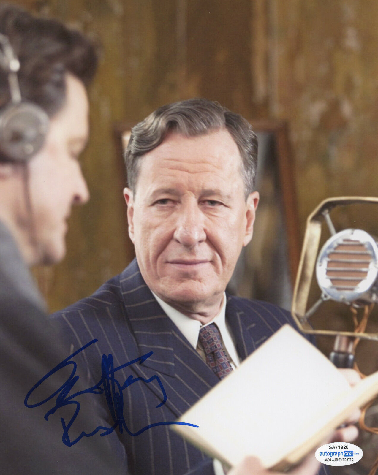 GEOFFREY RUSH SIGNED THE KING'S SPEECH