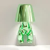 Thinker Little Golden Man Table Lamp Bedroom Ornaments Touch Switch USB Charging Table Lamp