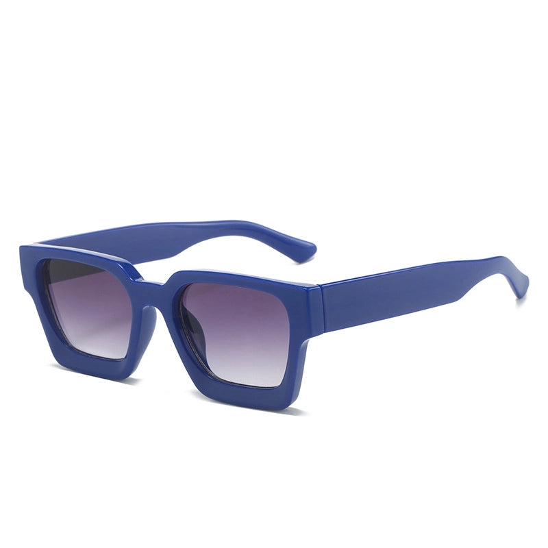 Minimalist Solid Color Pc Square Full Frame Women’s Sunglasses