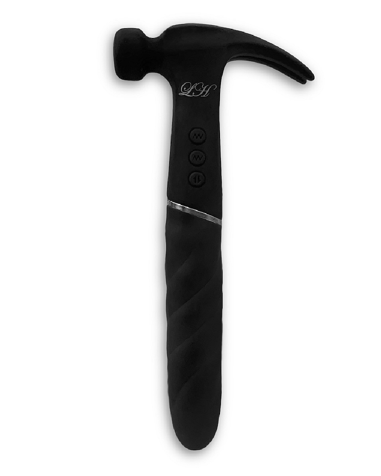 Pornhint Love Hamma Pulsating Double Ended Vibrator - Black