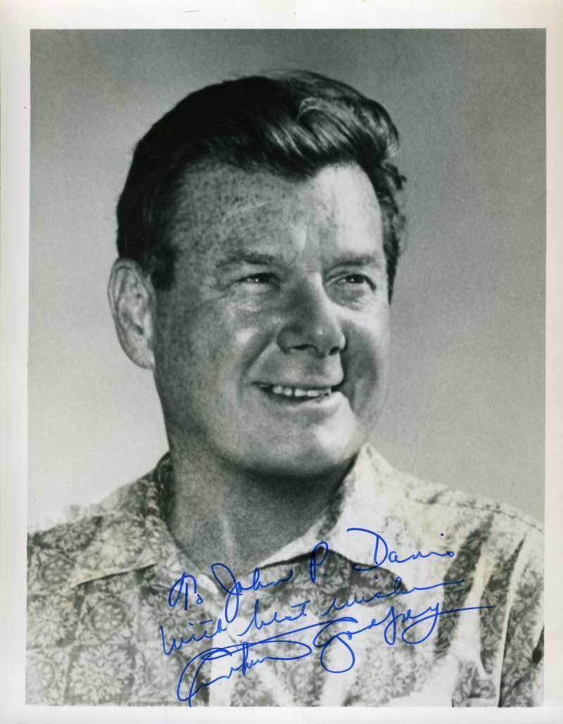 Arthur Godfrey Hand Signed Jsa Coa 8x10 Photo Poster painting Authenticated Autograph